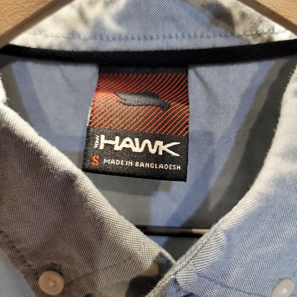 Tony Hawk Blue Short Sleeve Button Down Shirt - Picture 2 of 4